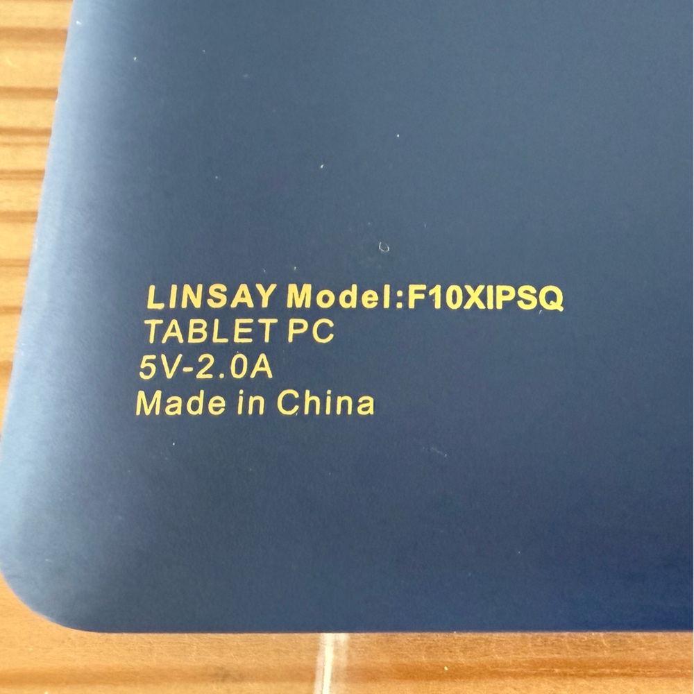 LINSAY Model: F10XIPSQ Tablet PC - Picture 4 of 8